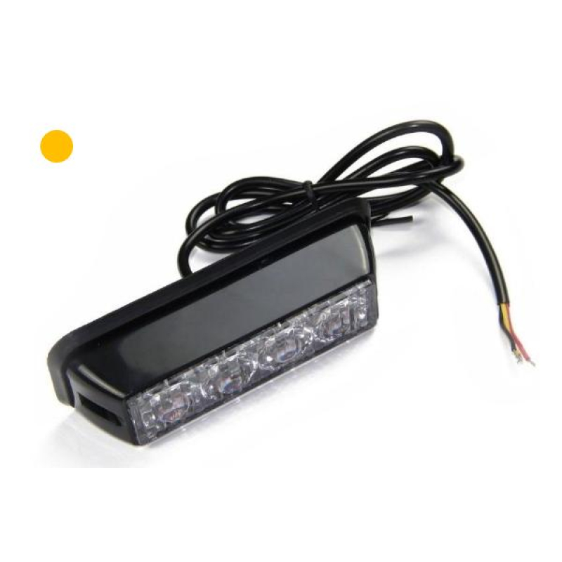 LED bumper / grill flitser ambergeel eco